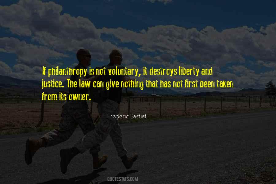 Justice Under Law Quotes #54664