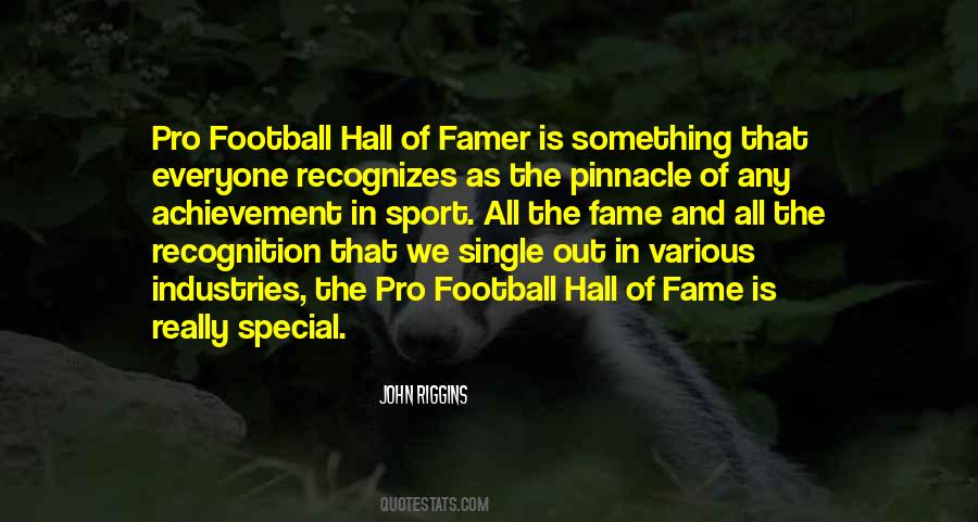 Pro Football Hall Of Fame Quotes #1123704