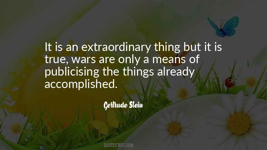 Extraordinary Means Quotes #382320