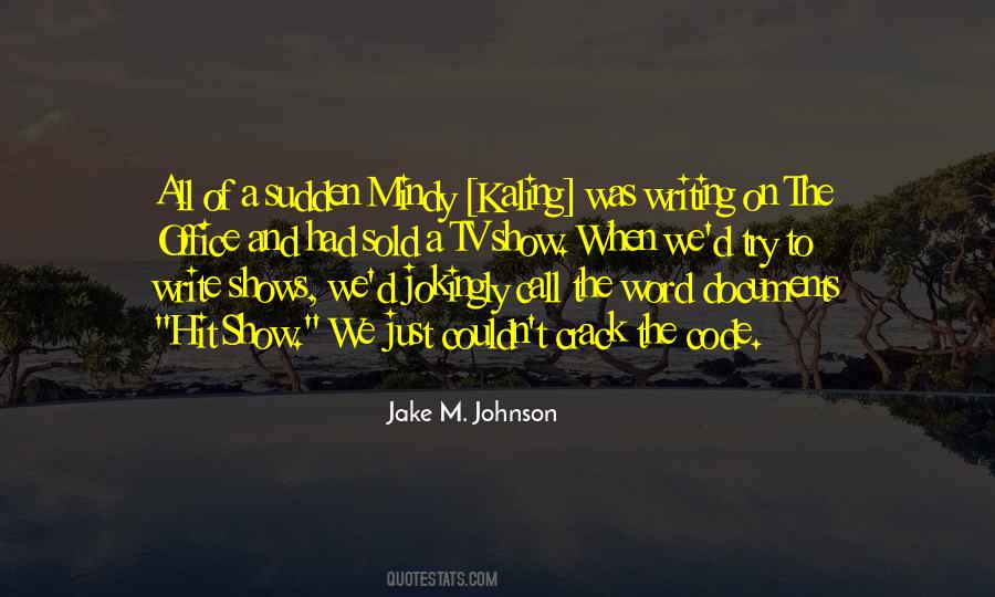 Crack The Code Quotes #192645