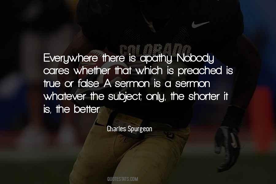 Nobody Care Quotes #1379108