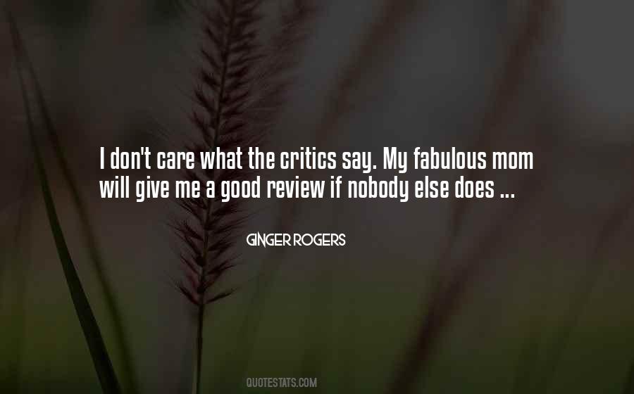 Nobody Care Quotes #1658246