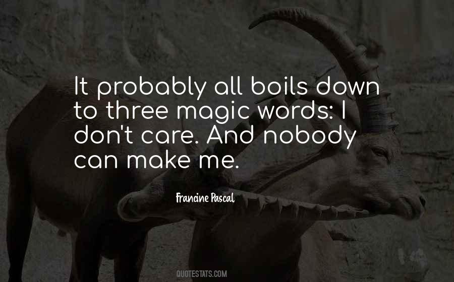 Nobody Care Quotes #217798