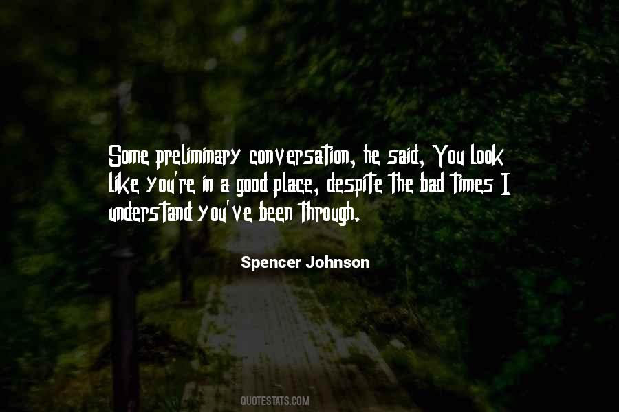 Through Good Times And Bad Quotes #1423626