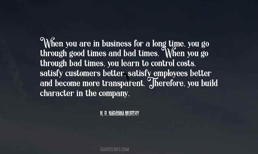 Through Good Times And Bad Quotes #1530896