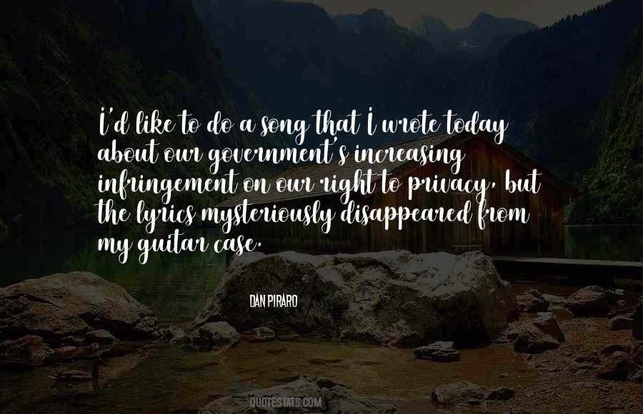 I Like My Privacy Quotes #1647130