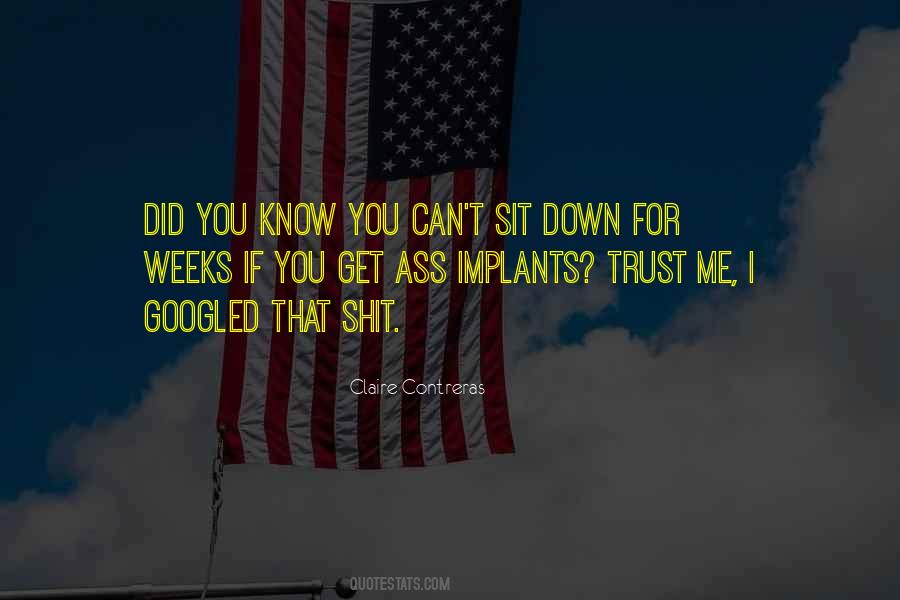 If I Trust You Quotes #1052301