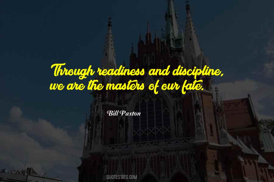 Masters Of Our Fate Quotes #1184006
