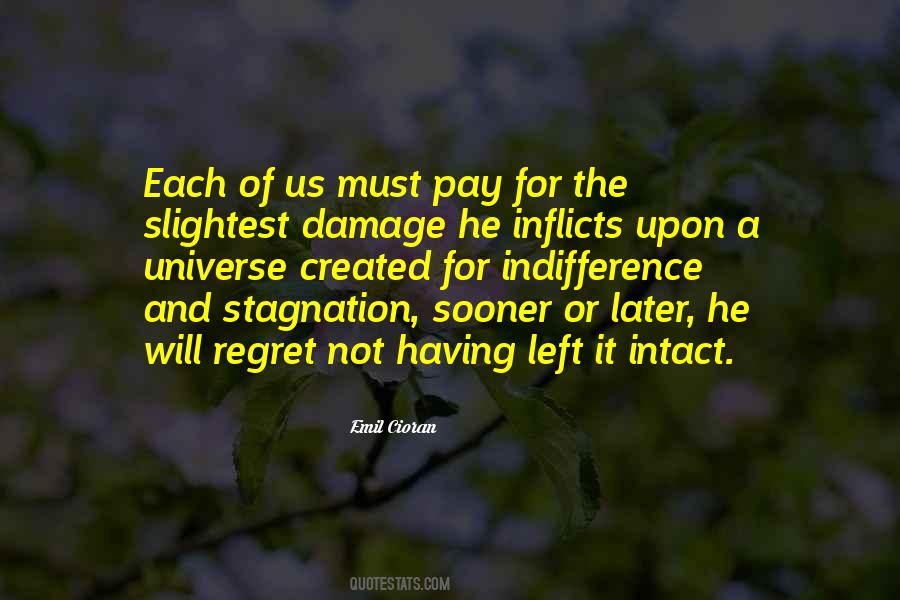 Not Having Regrets Quotes #1644433