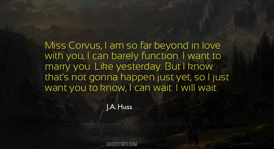 Can I Marry You Quotes #1137960
