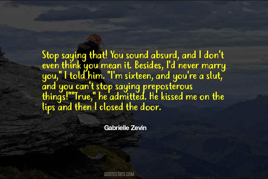 Can I Marry You Quotes #1155674