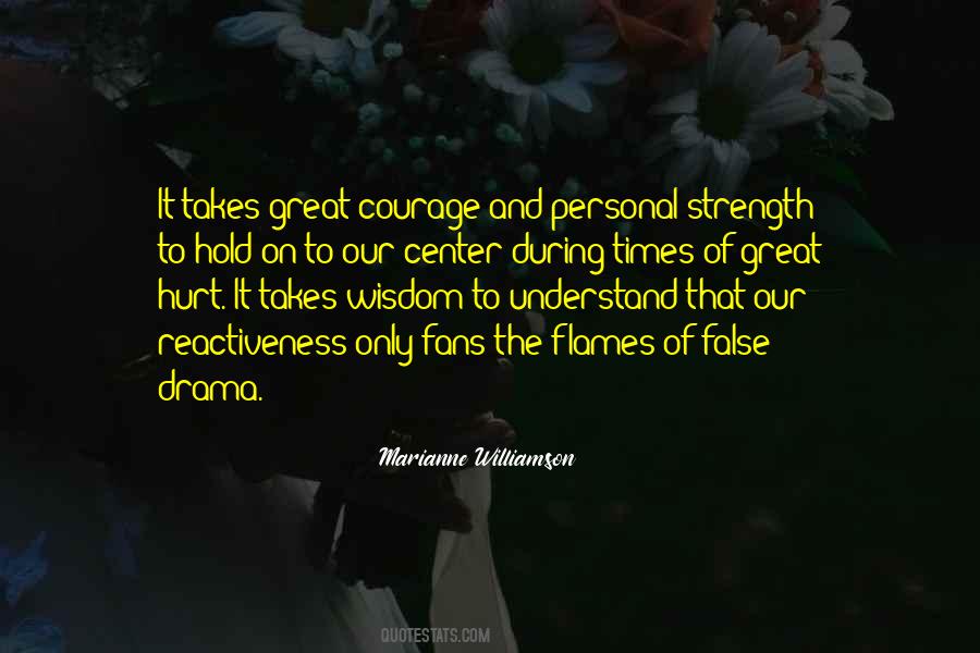 False Strength Quotes #114967