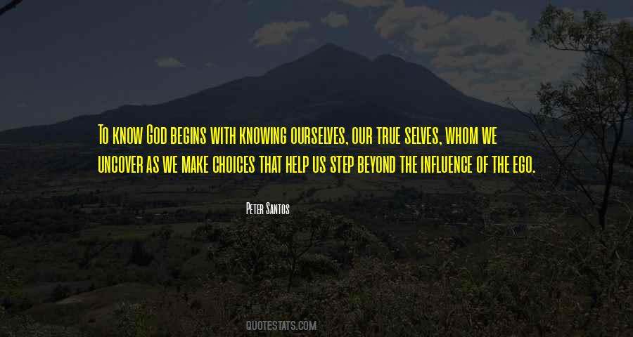 Beyond The Ego Quotes #1516786