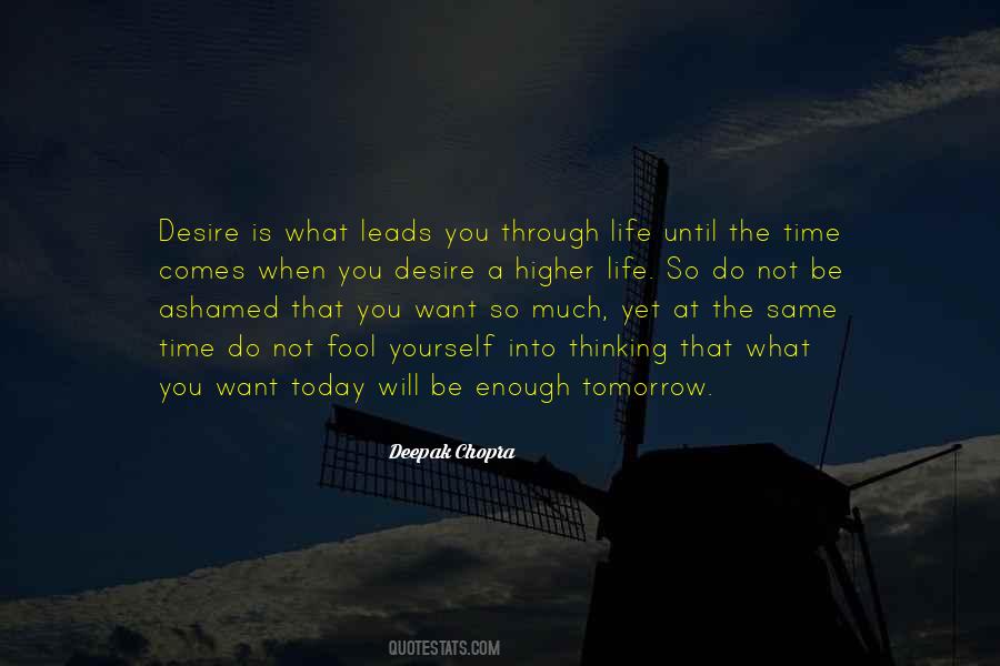 Do Today Not Tomorrow Quotes #1103180