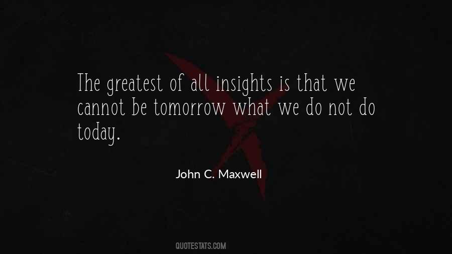 Do Today Not Tomorrow Quotes #113185