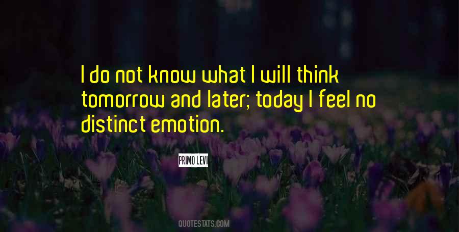 Do Today Not Tomorrow Quotes #1427736