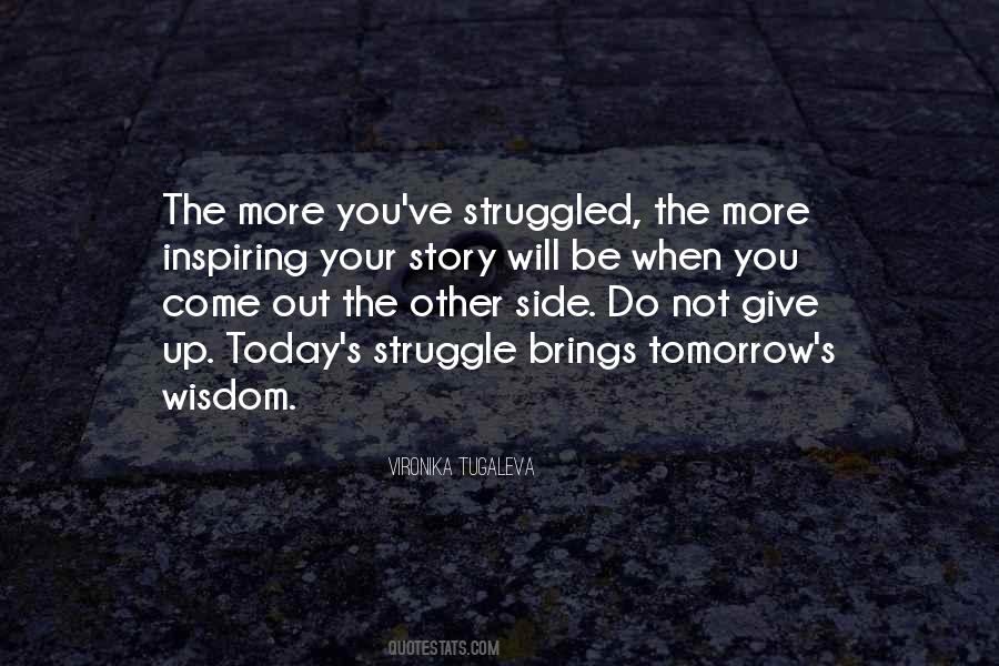 Do Today Not Tomorrow Quotes #1721003