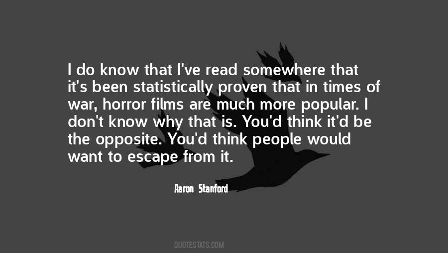 I Want To Escape Quotes #380586