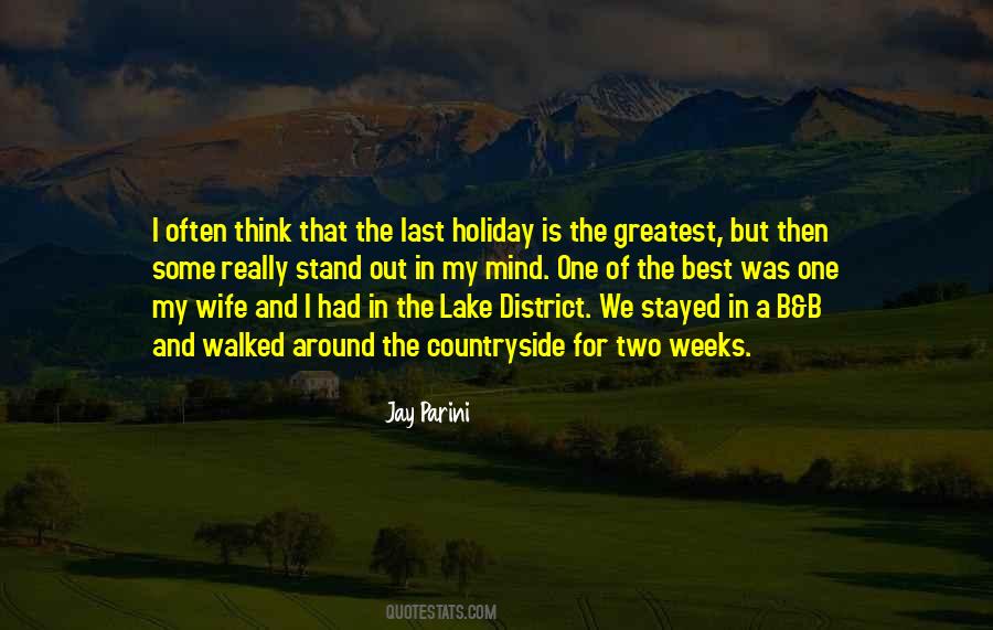 Quotes About The Lake District #59378