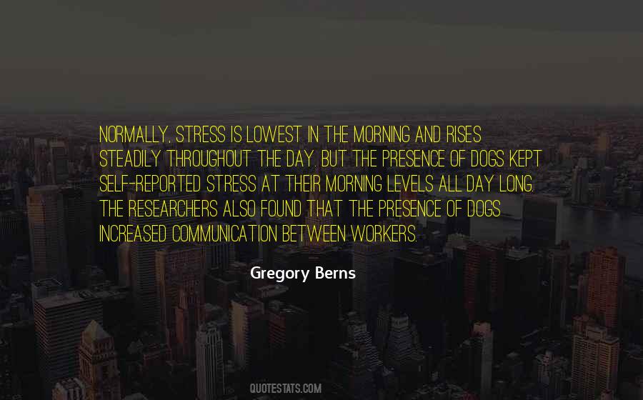 Morning Stress Quotes #719180