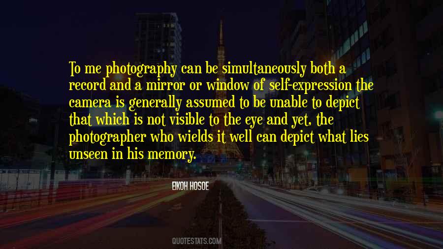 Eye And Camera Quotes #451657