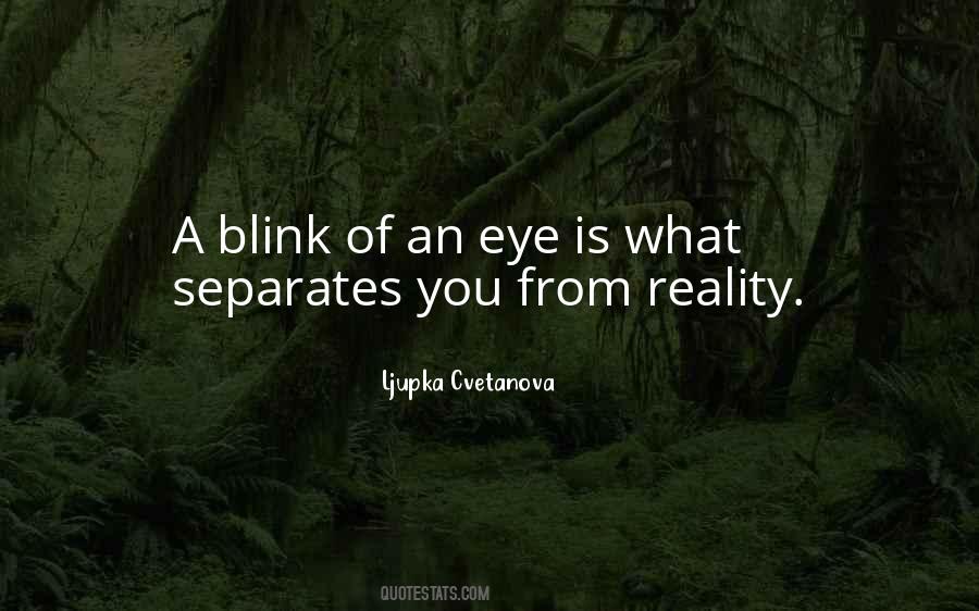 Eye Blink Quotes #1415855