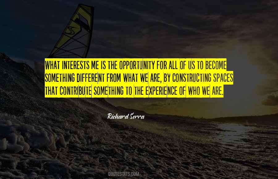 Something Is Different Quotes #878654