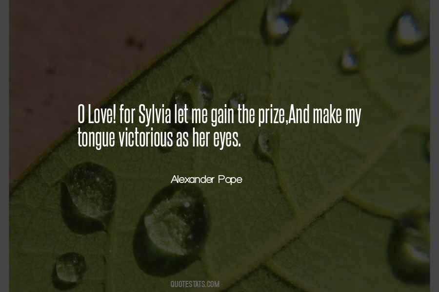 Eye On Prize Quotes #1216977