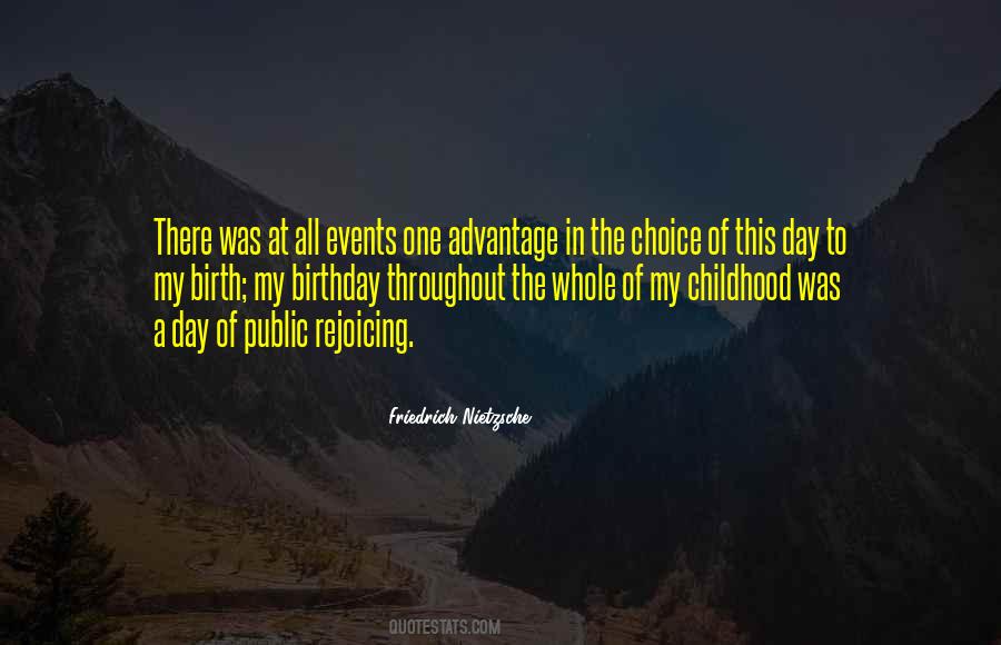 Childhood Birthday Quotes #1824382