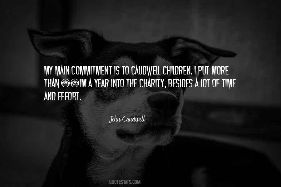 Commitment And Effort Quotes #1628312