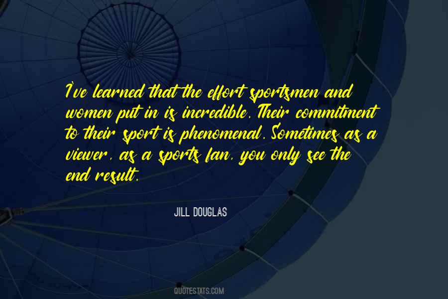 Commitment And Effort Quotes #542077