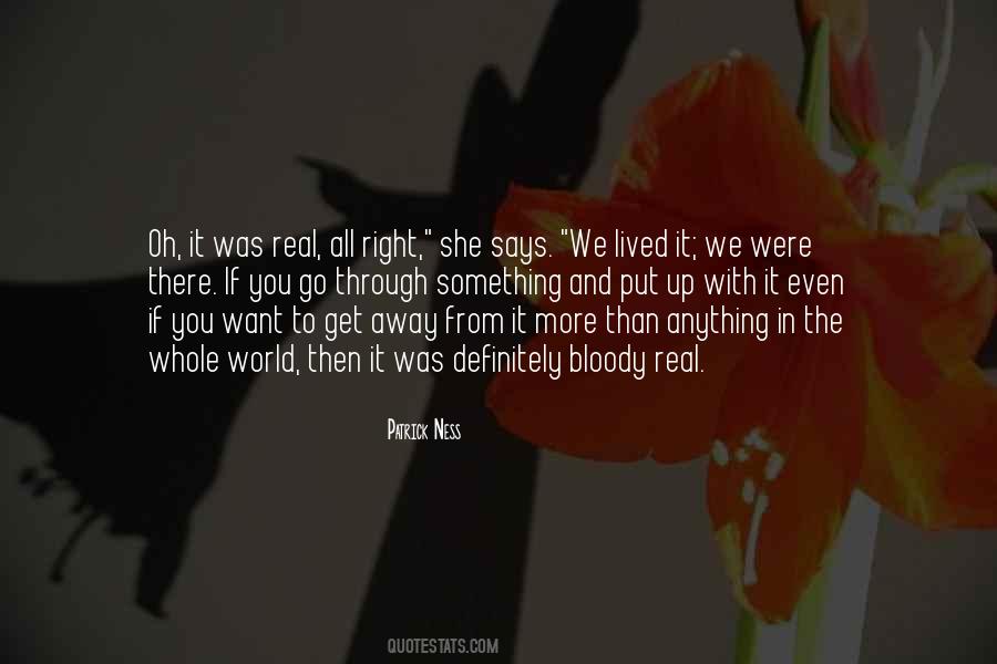 Get Away From It All Quotes #1608188