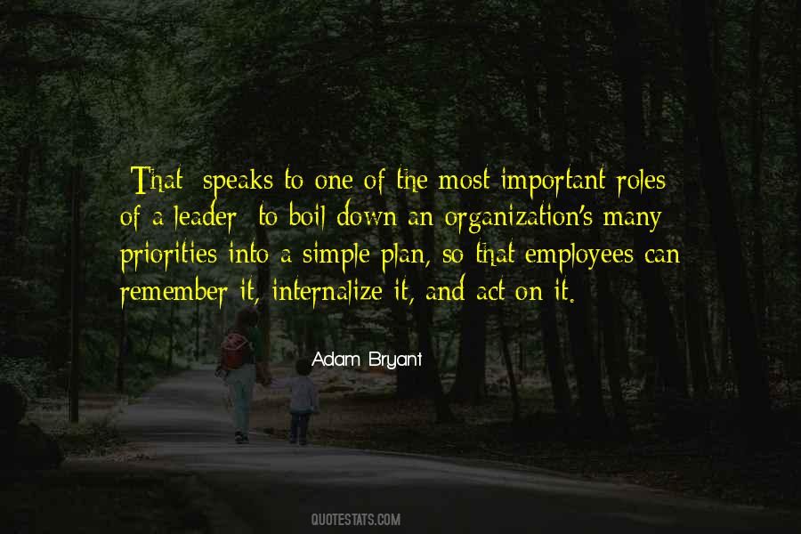 Plan And Leadership Quotes #318404