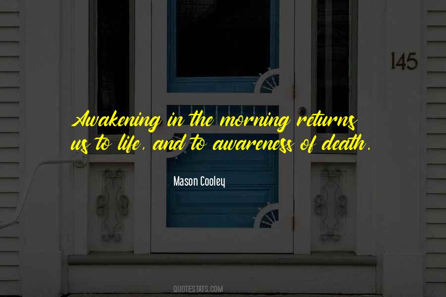 Morning Awakening Quotes #391643
