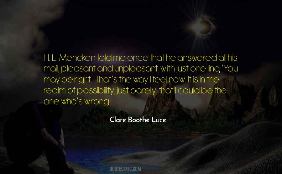 You Could Be Wrong Quotes #1568141