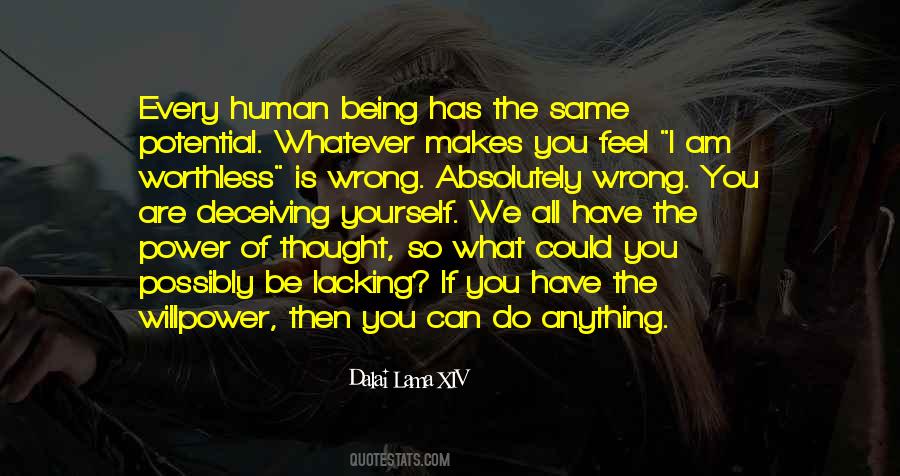 You Could Be Wrong Quotes #870813