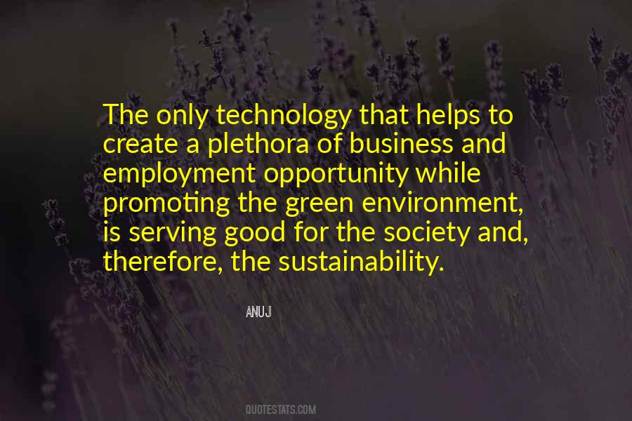 Business Sustainability Quotes #1558026