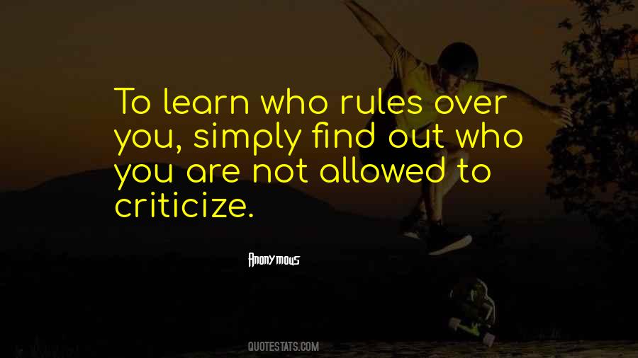 To Learn Who Rules Over You Quotes #1350430