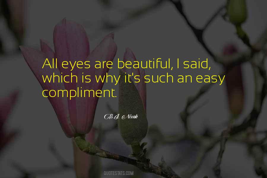 Eyes Are Beautiful Quotes #1604061