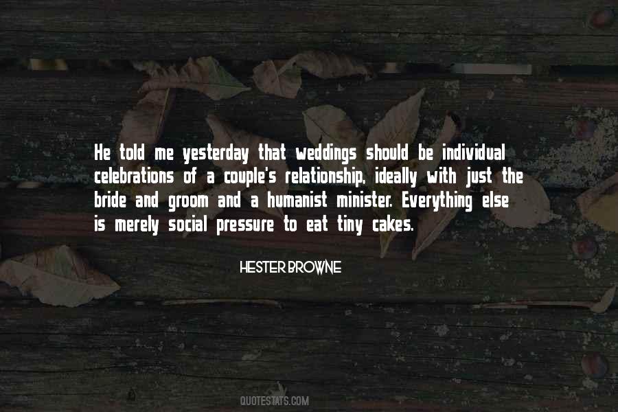 For The Bride And Groom Quotes #924097