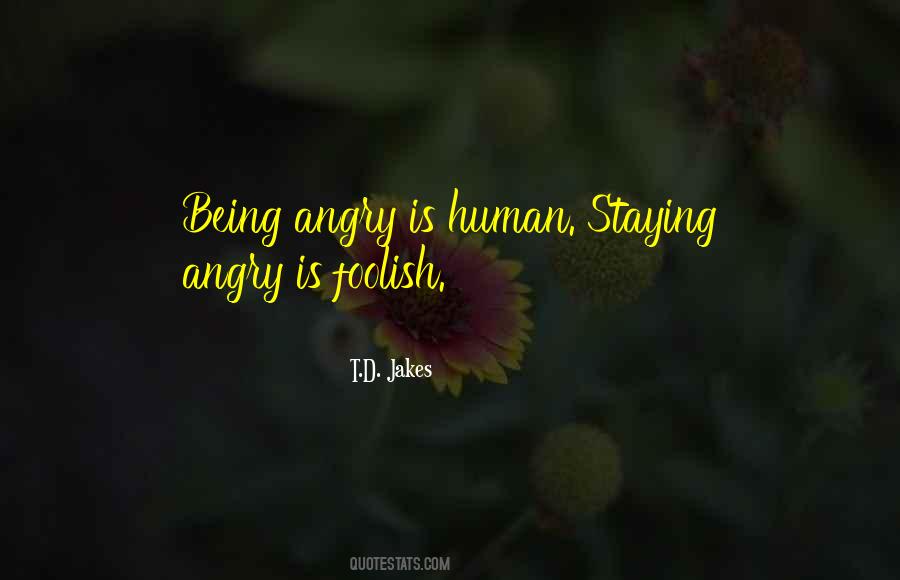 Staying Angry Quotes #934647