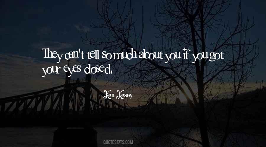 Eyes Can Tell Quotes #43066