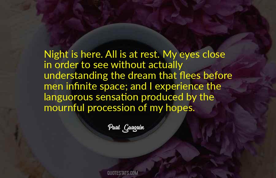 Eyes Close Quotes #1003260
