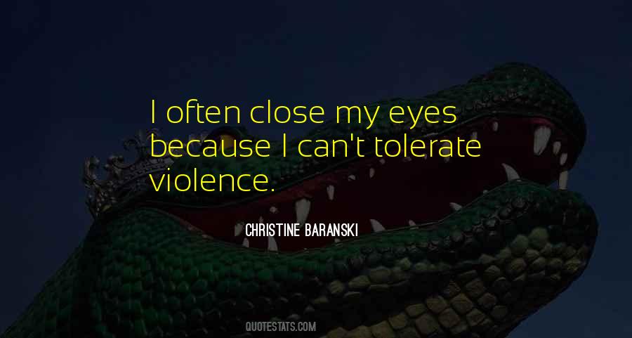 Eyes Close Quotes #1048