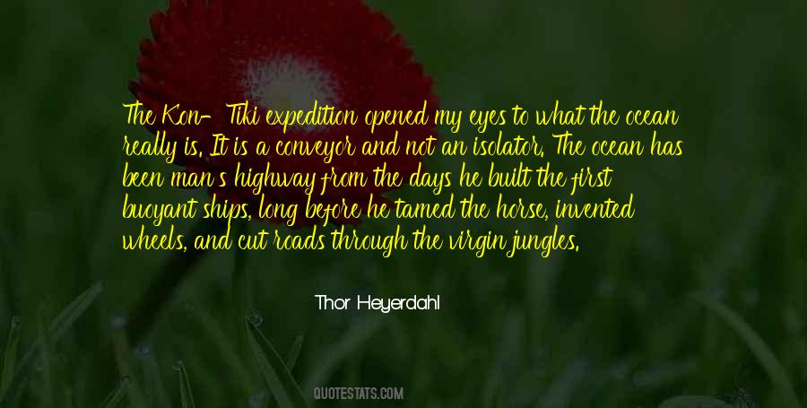 Eyes Have Been Opened Quotes #3610