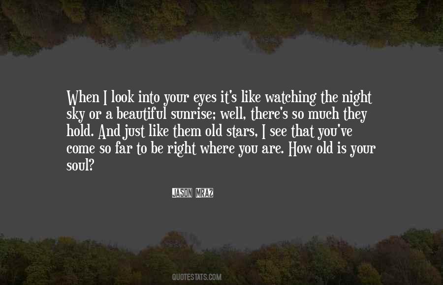 Eyes Like Stars Quotes #30983