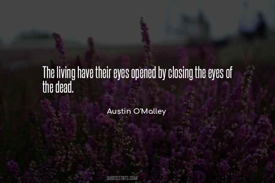 Eyes Opened Quotes #1496065