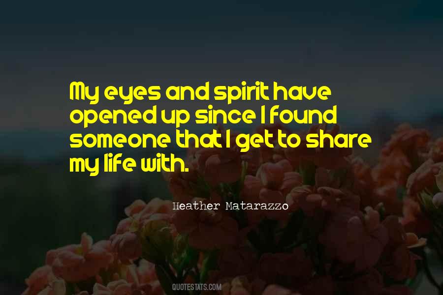 Eyes Opened Quotes #222960