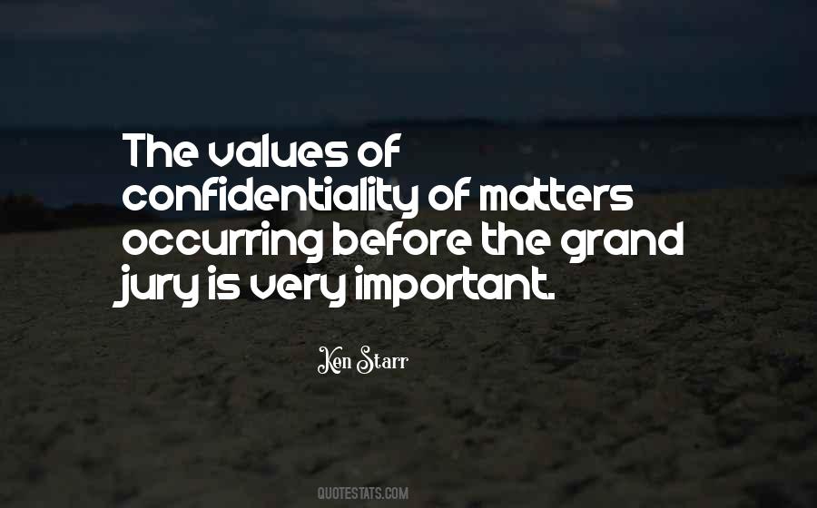 Important Matters Quotes #771413