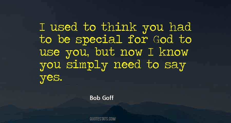 Be Special Quotes #221475